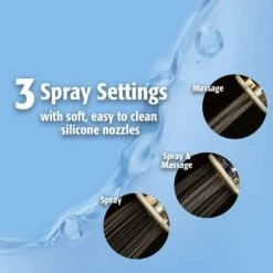 Keeney Stylewise Polished Chrome Plastic 3 Settings Showerhead 1.8 Gpm 8 Keeney Stylewise Polished Chrome Plastic 3 Settings Showerhead 1.8 Gpm -ACE Shop e84bbf31 f659 4ed8 afa4 f020bda45107