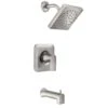 Moen Genta 1-Handle Brushed Nickel Tub And Shower Faucet -ACE Shop e8522f7e 51d1 4e32 bbaf ee08b4c85756