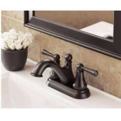 Delta Bronze Bathroom Faucet 4 In. -ACE Shop ea0ef80f 60de 4e8d b43b a5d7e7754963