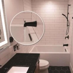 Danco Matte Black Deck Mount Tub Faucet -ACE Shop eaae9b84 8e49 48d1 94b7 283a1cdb6976