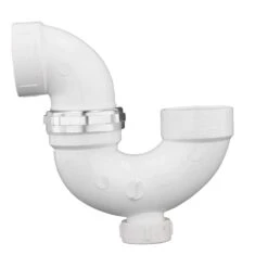 Charlotte Pipe 1-1/2 In. Hub X 1-1/2 In. D Hub PVC P-Trap With Clean Out 1 Pk -ACE Shop ebf76c06 17c2 4c3a 84f8 6e044fd85eaf