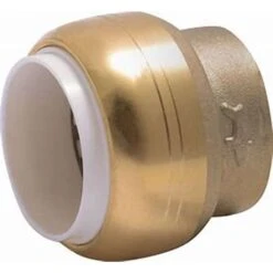SharkBite Push To Connect 1 In. Brass Cap