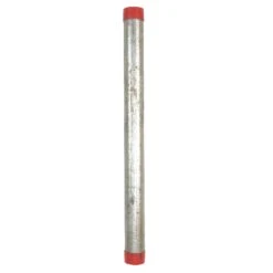 B&K Mueller 1-1/2 In. D X 24 In. L Galvanized Steel Pre-Cut Pipe