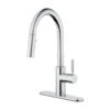 OakBrook Vela One Handle Chrome Pull-Down Kitchen Faucet -ACE Shop ef3c0f6a 66ec 4058 9d1c 70e00f6957ea