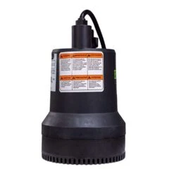 ECO-FLO SUP Series 1/4 HP 1980 Gph Thermoplastic Switchless Switch Manual Submersible Utility Pump -ACE Shop f10184b8 e58c 4067 9965 03e1182baf84