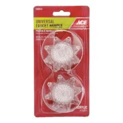 Ace For Universal Clear Sink And Tub And Shower Faucet Handles