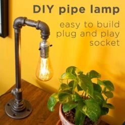 STZ Industries Black U Turn Lamp -ACE Shop f225ecb8 1c90 4def 88ec 3149b7de6012