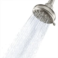Moen Banbury Brushed Nickel 5 Settings Wallmount Showerhead 1.75 Gpm -ACE Shop f25ef376 17f1 4705 b481 05927bdbc5e4
