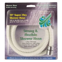 Whedon SuperFlex White PVC 59 In. Shower Hose -ACE Shop f537bac1 6572 4e73 93e0 fd34e7d61531