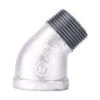 STZ Industries 2 In. FIP Each X 2 In. D MIP Galvanized Malleable Iron 45 Degree Street Elbow