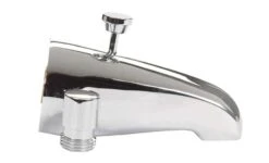 Peerless 1-Handle Chrome Tub Spout