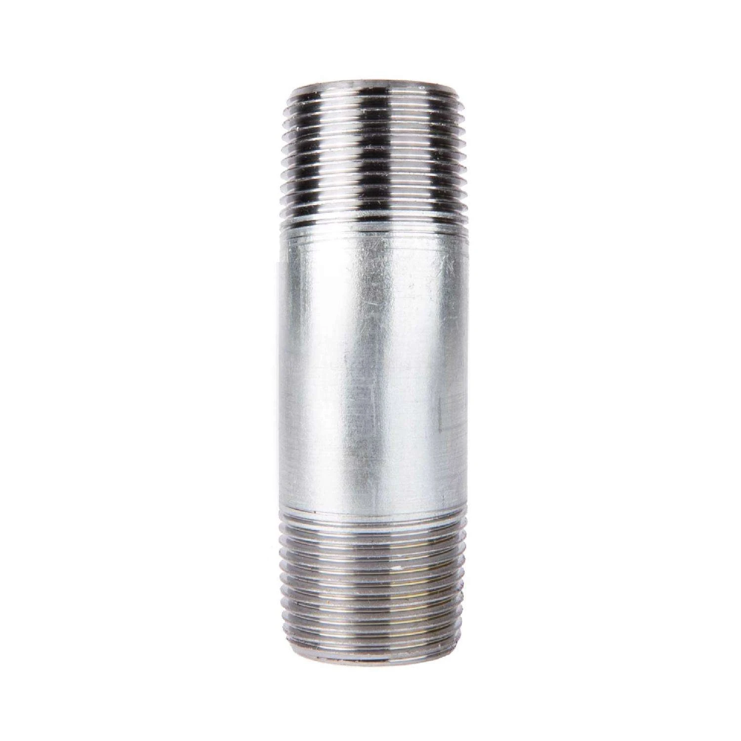STZ Industries 3 In. MIP Each X 3 In. D MIP Galvanized Steel 4 In. L Nipple 1 STZ Industries 3 In. MIP Each X 3 In. D MIP Galvanized Steel 4 In. L Nipple