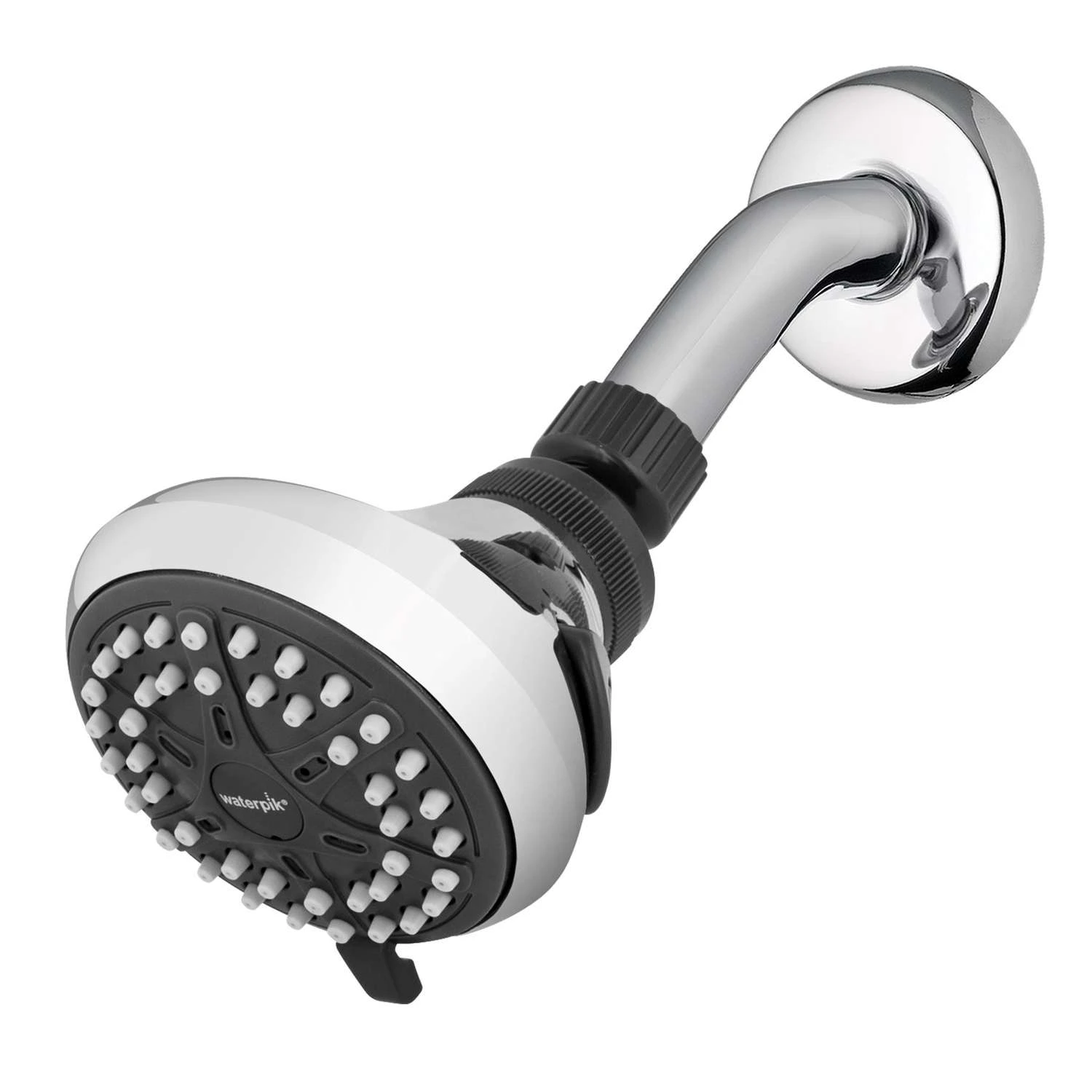 Waterpik EcoFlow Chrome 4 Settings Showerhead 1.6 Gpm 1 Waterpik EcoFlow Chrome 4 Settings Showerhead 1.6 Gpm