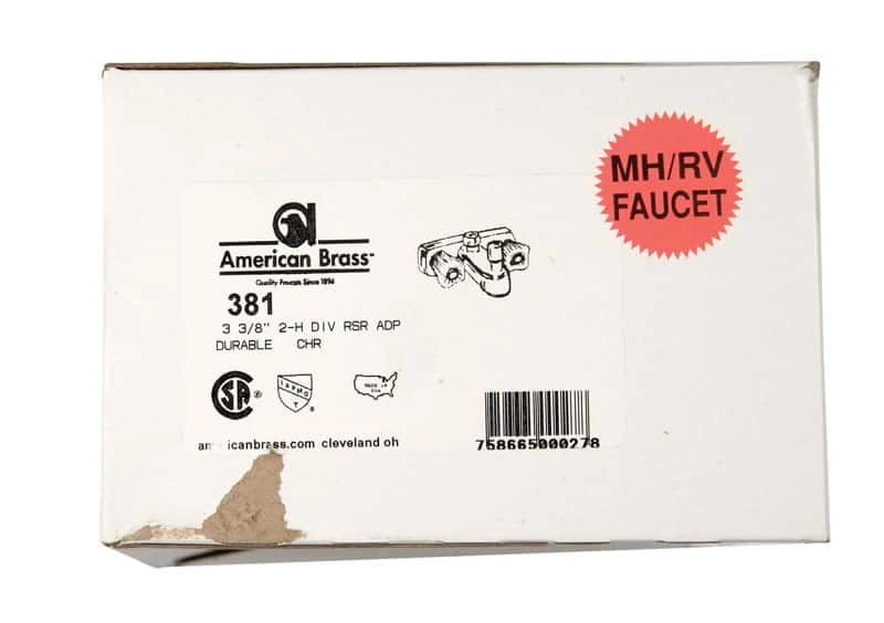 American Brass 2-Handle Brass Shower Faucet 1 American Brass 2-Handle Brass Shower Faucet