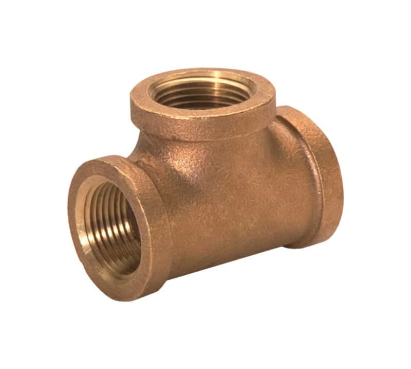 JMF Company 1 In. FPT X 1 In. D FPT Brass Tee 1 JMF Company 1 In. FPT X 1 In. D FPT Brass Tee