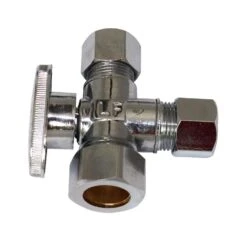 Ace 5/8 In. FPT X 1/2 In. Brass Shut-Off Valve