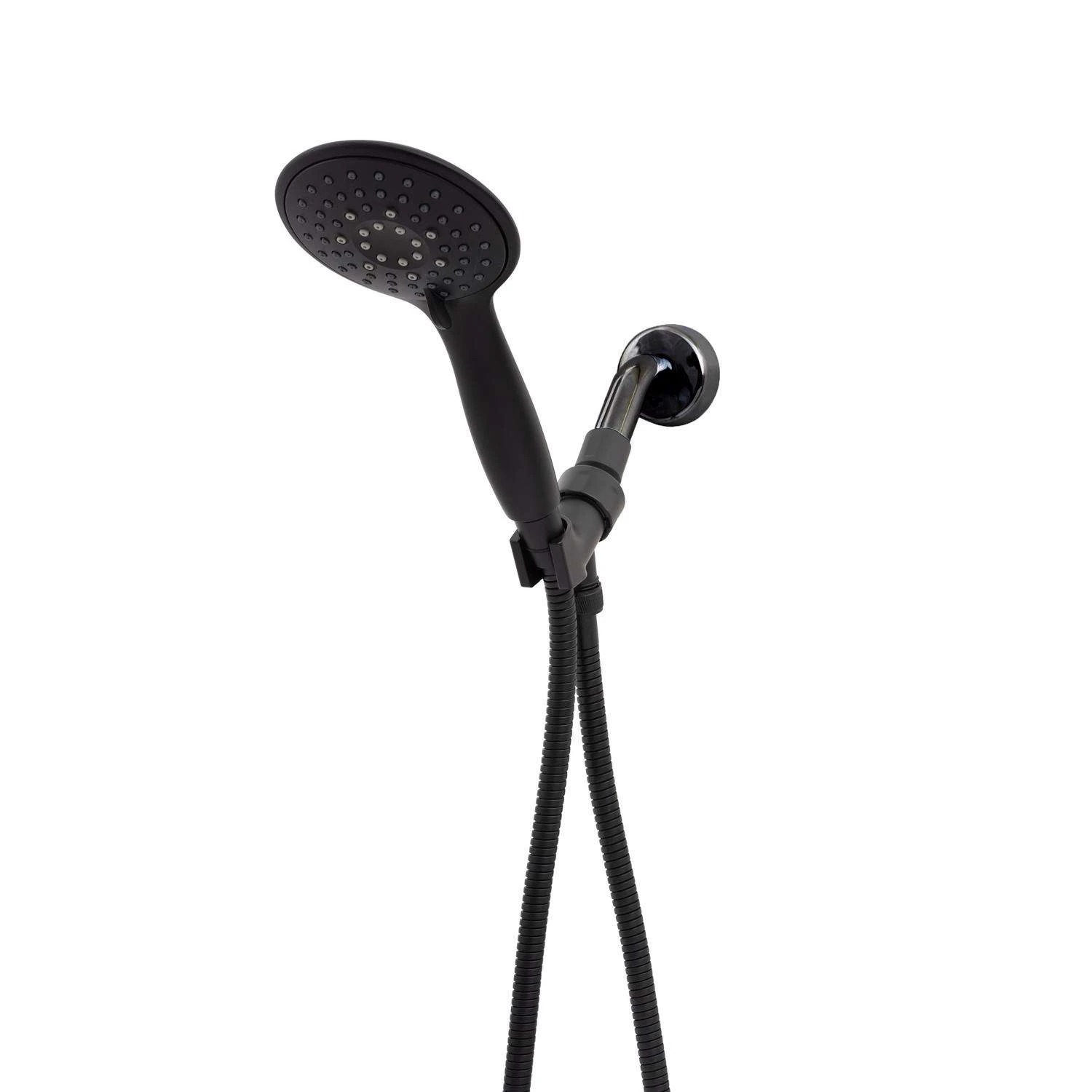 Whedon Blaster Massage Matte Black Plastic 5 Settings Handheld Showerhead 2.5 Gpm 2 Whedon Blaster Massage Matte Black Plastic 5 Settings Handheld Showerhead 2.5 Gpm - Image 2