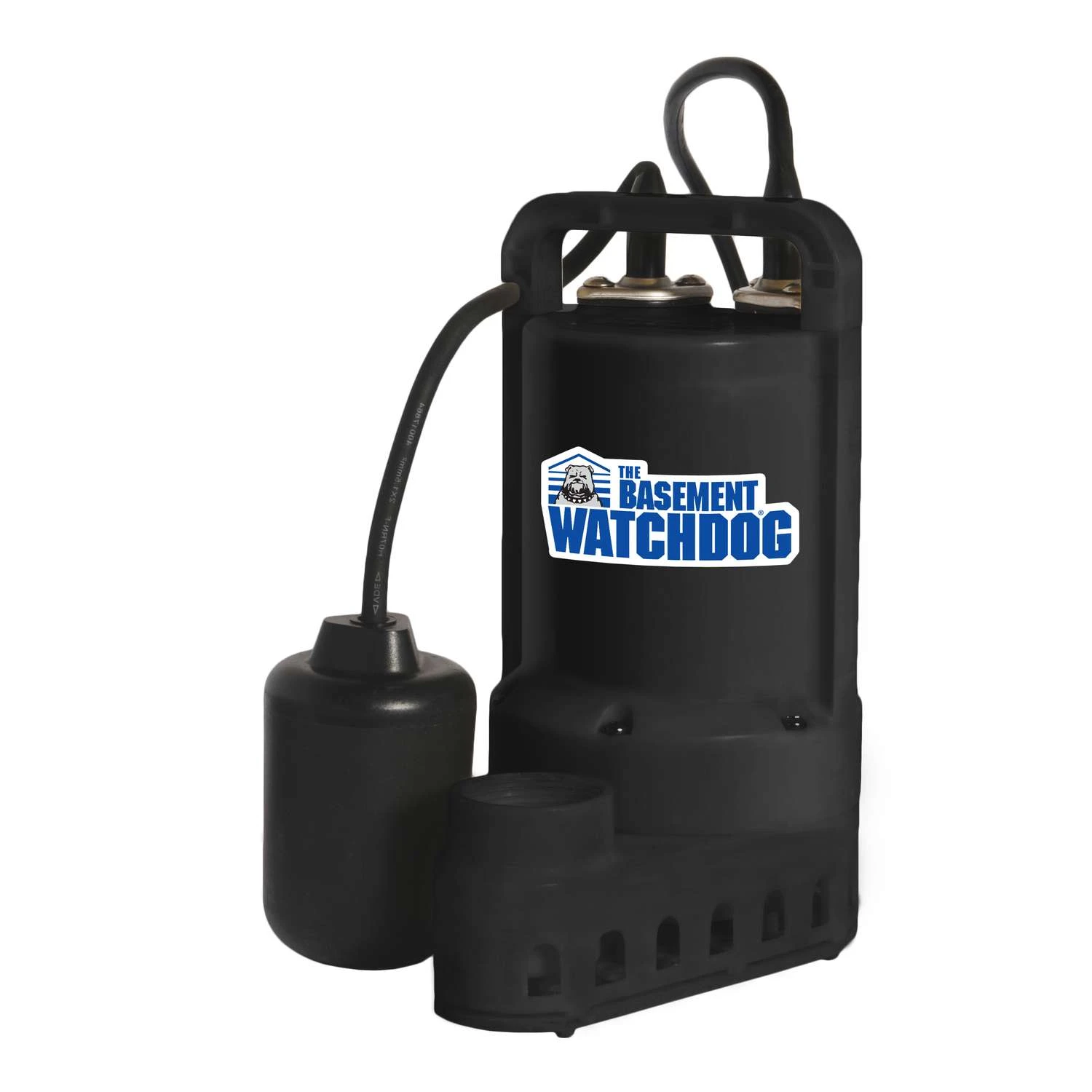 The Basement Watchdog 1/2 HP 3900 Gph Thermoplastic Tethered Float Switch AC Submersible Sump Pump 1 The Basement Watchdog 1/2 HP 3900 Gph Thermoplastic Tethered Float Switch AC Submersible Sump Pump